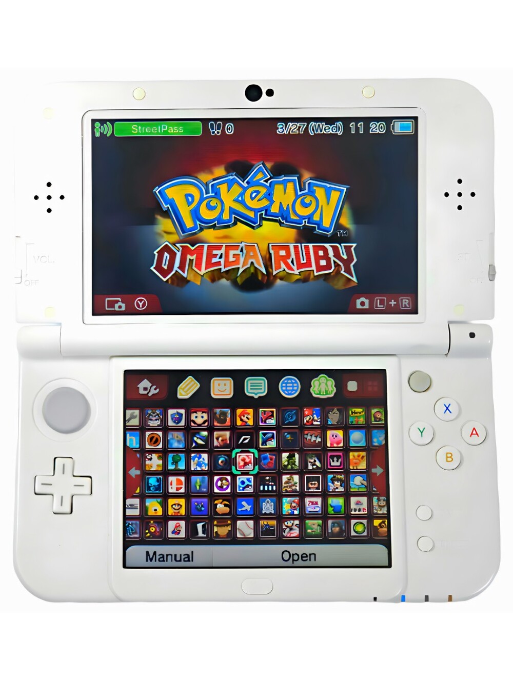 Nintendo New 3DS XL White | Plug & Play | Accessories & Content